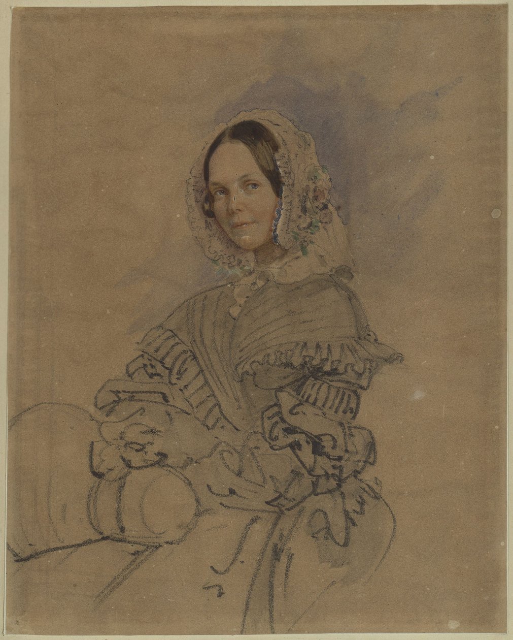 Hedwig von Olfers door Franz Krüger