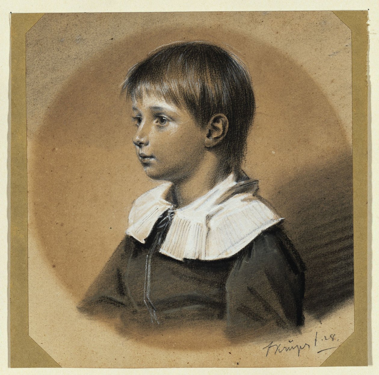 Hermann Wichmann als kind door Franz Krüger