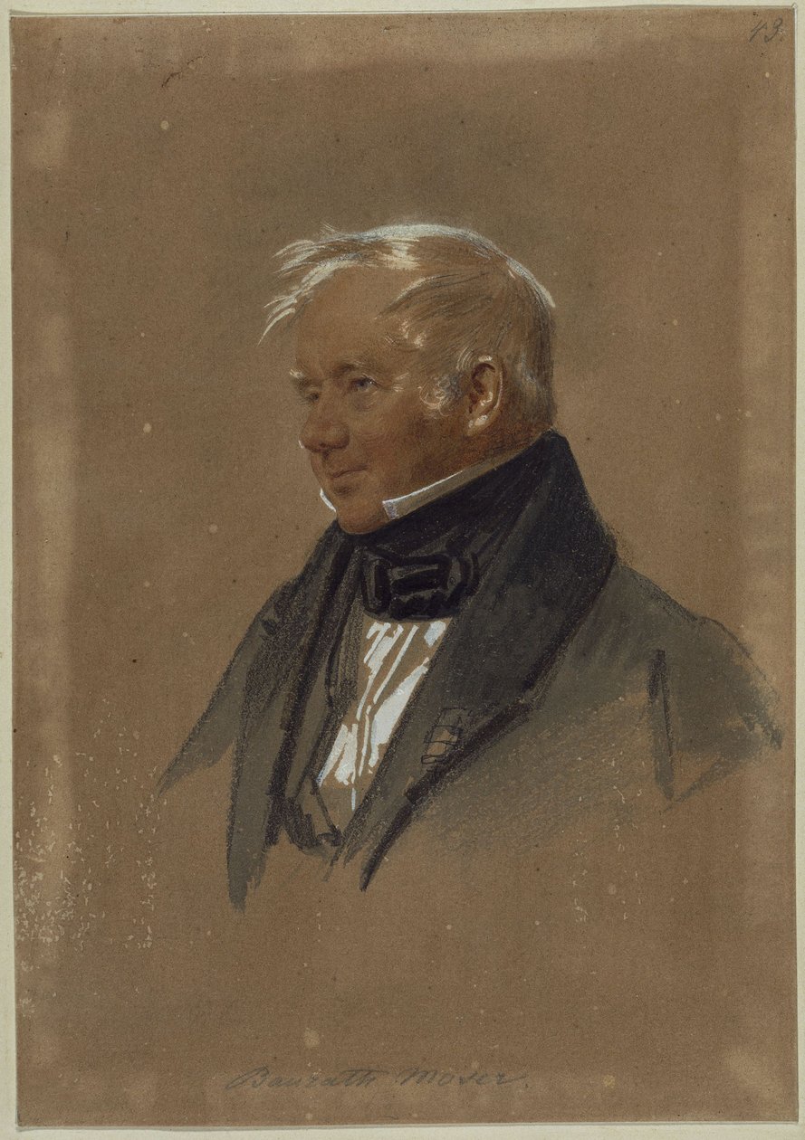 J. C. F. Moser door Franz Krüger