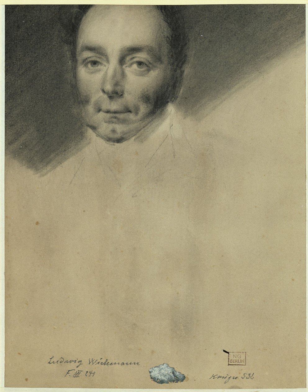 Ludwig Wichmann door Franz Krüger