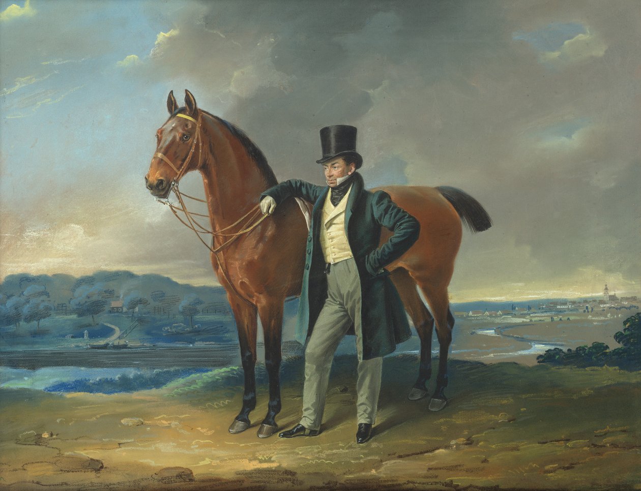 Wilhelm Christian Benecke von Groditzberg door Franz Krüger