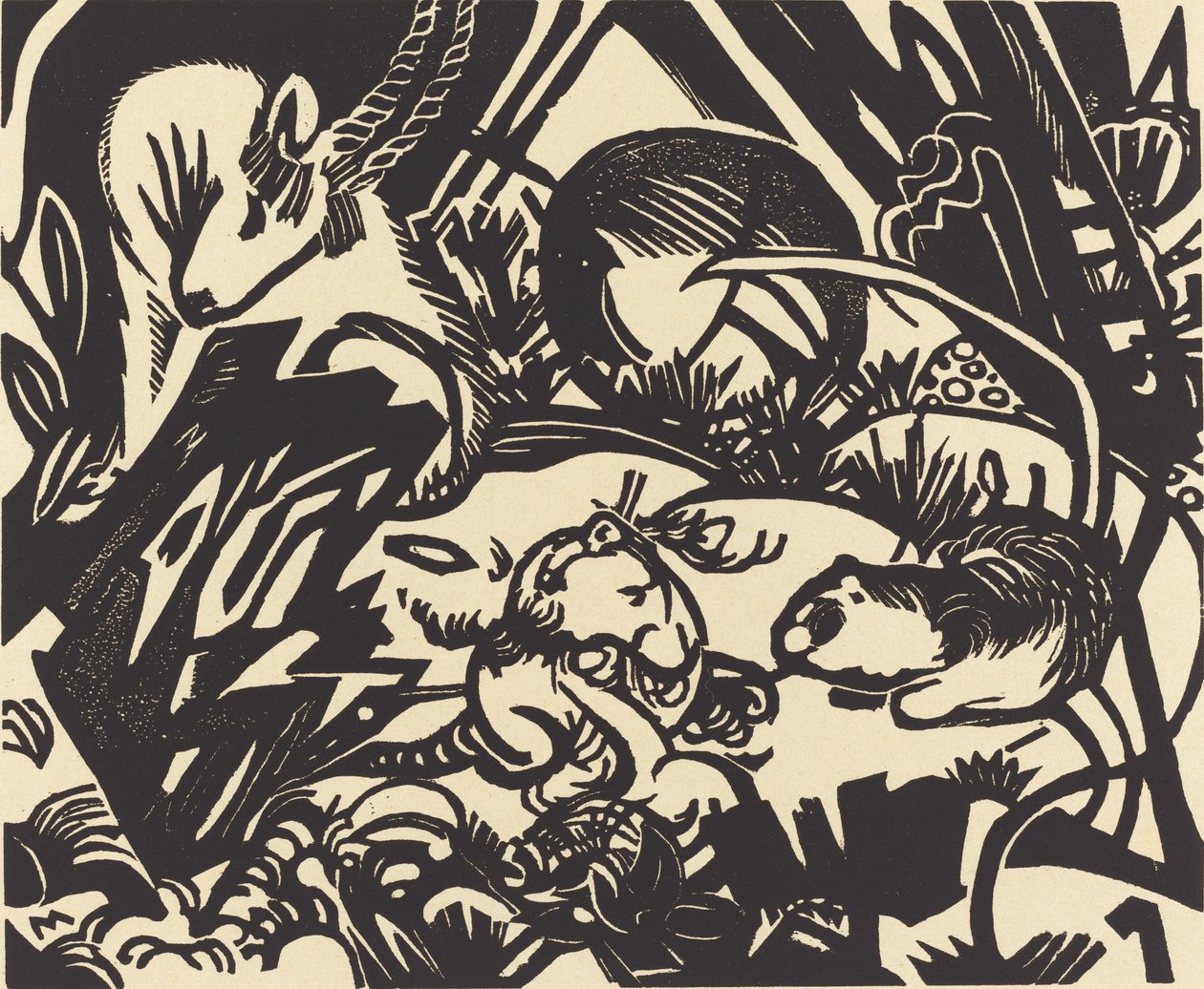 Dierenlegende door Franz Marc