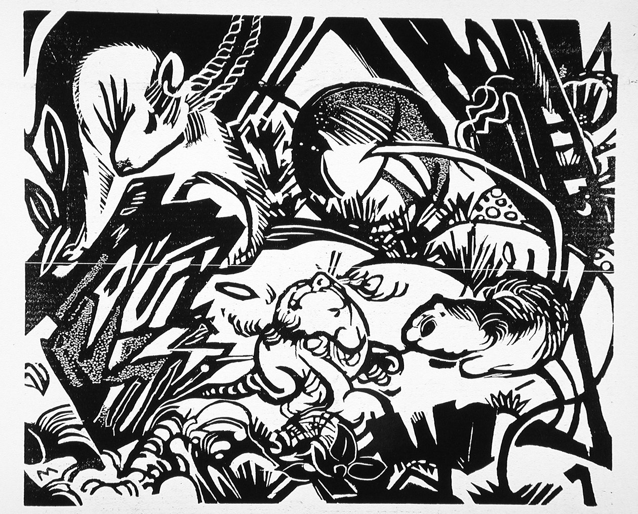 Dierenlegende door Franz Marc