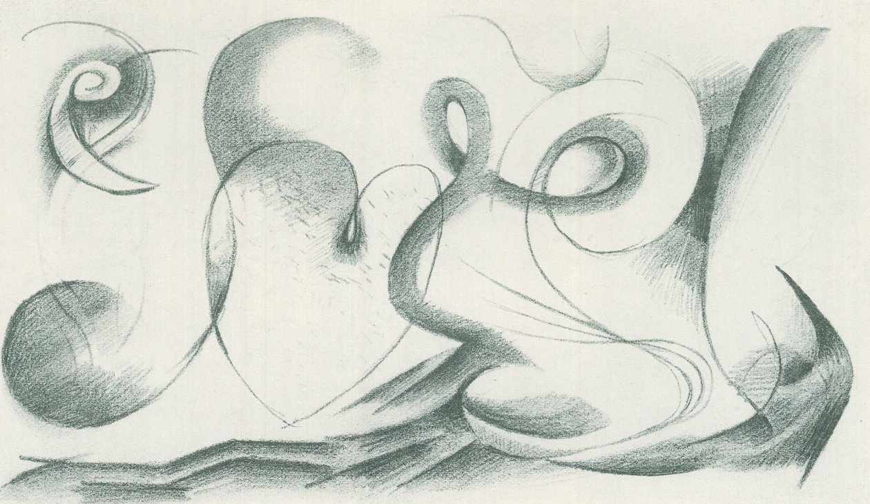 Harten door Franz Marc
