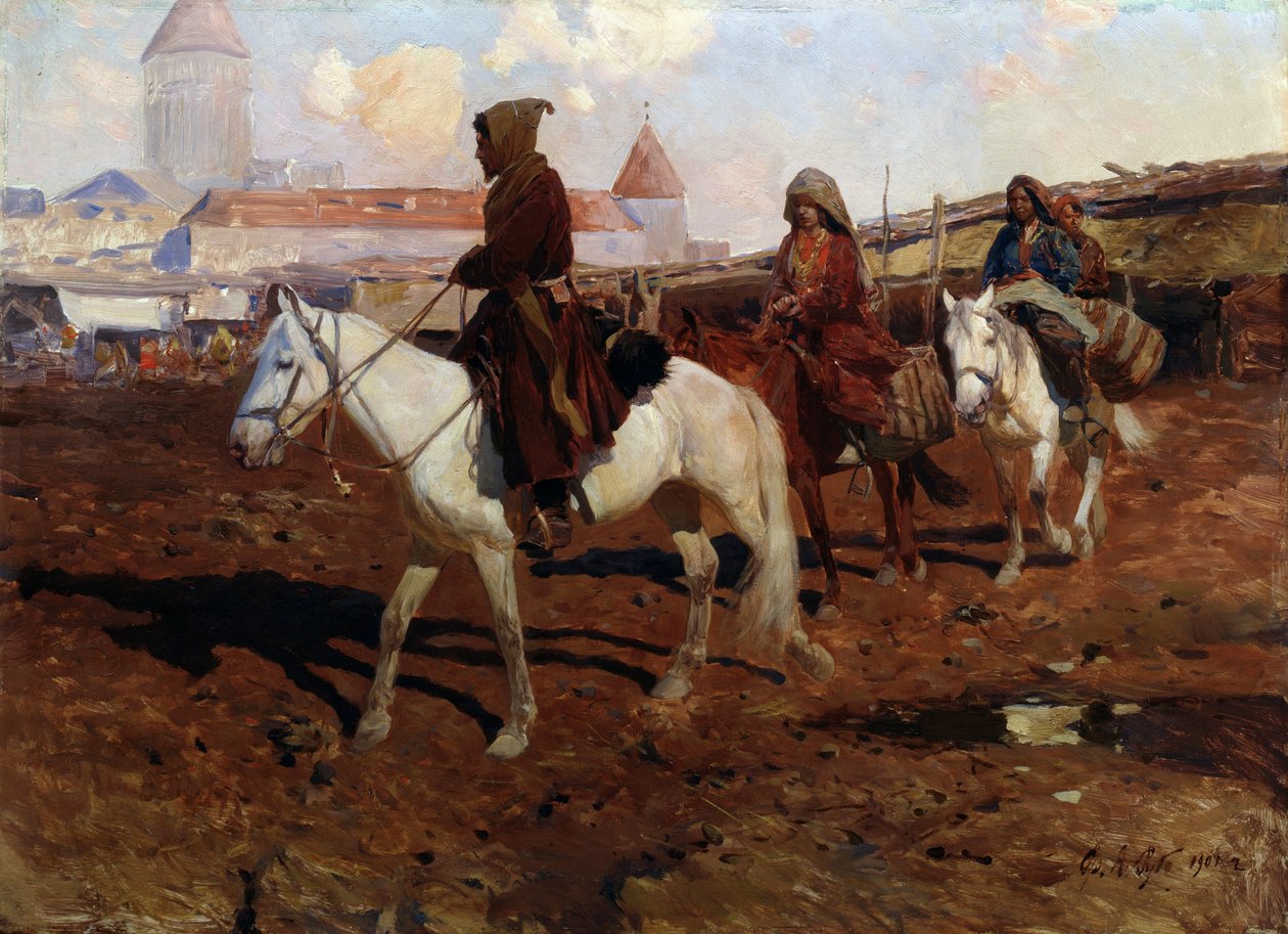 In het Oosten door Franz Roubaud