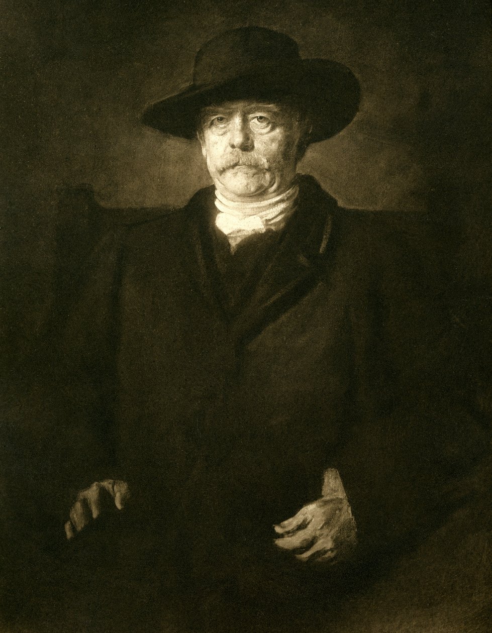 Graaf Otto von Bismarck door Franz Seraph von Lenbach