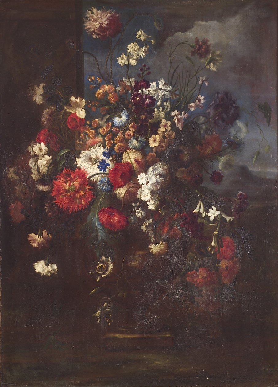 Bloemenstuk door Franz Werner Tamm