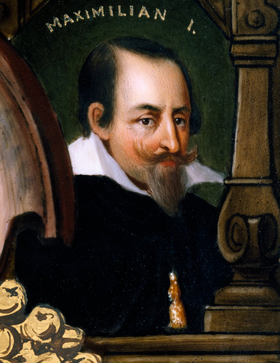 Portret van Maximiliaan I, hertog en keurvorst van Beieren, bekend als de Grote door Franz Xaver Thallmaier