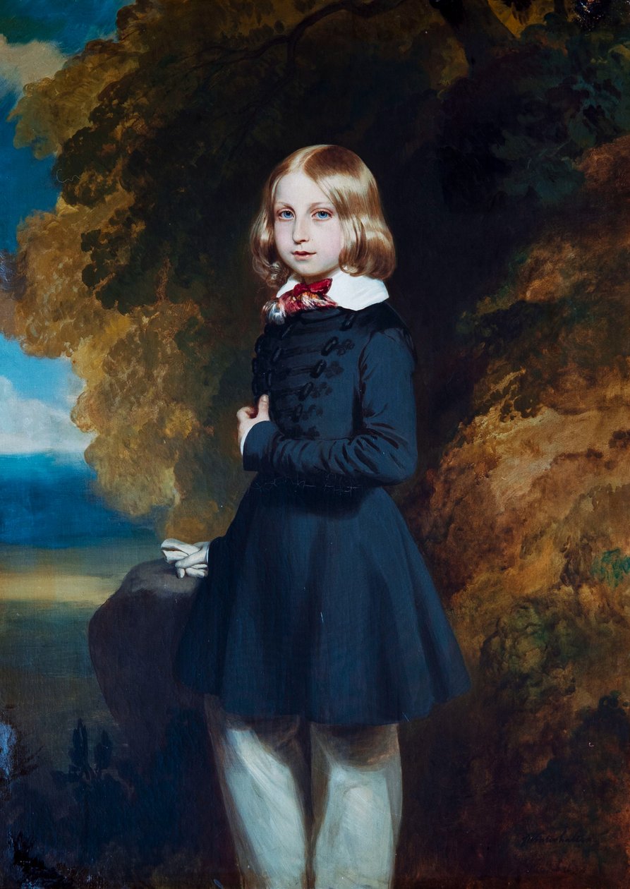 Dutch: Portret van Prins Philippe Graaf van Vlaanderen Portrait of Prince Philippe, Count of Flanders door Franz Xaver Winterhalter