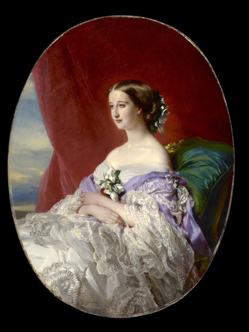 Keizerin Eugénie door Franz Xaver Winterhalter