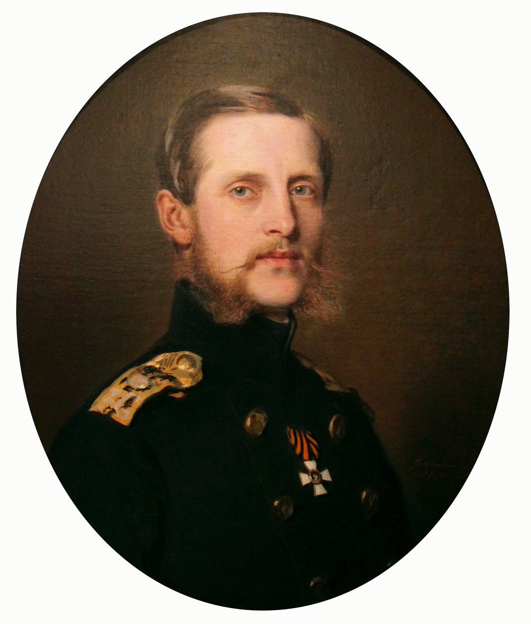 Portret van de Groothertog Konstantin Nikolaevich, 1859 door Franz Xaver Winterhalter