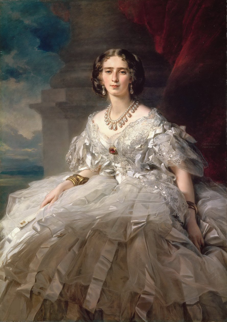 Portret van prinses Tatiana Yusupova door Franz Xaver Winterhalter