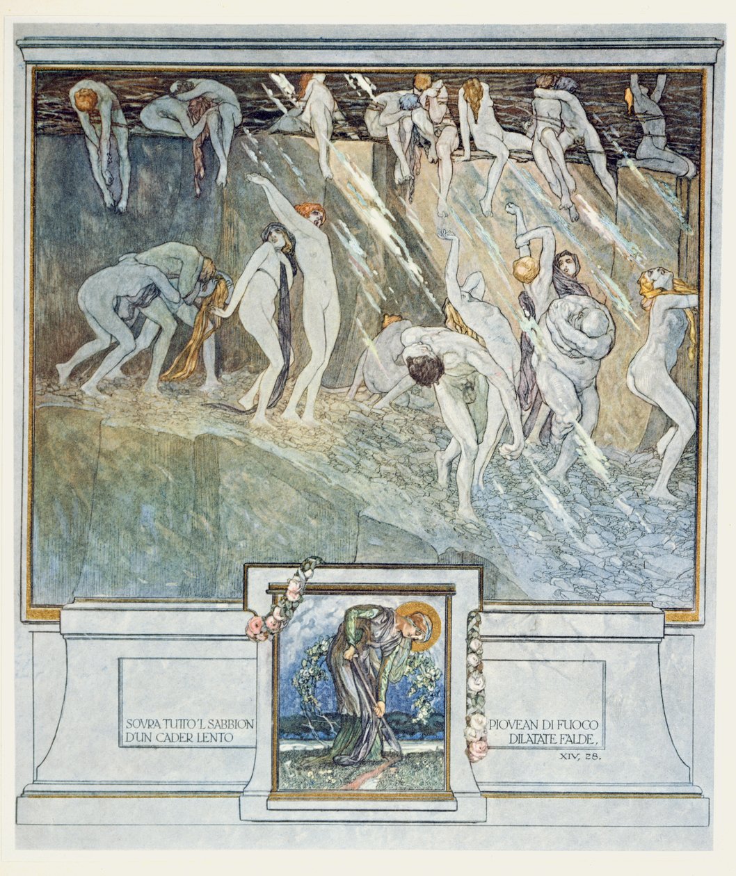 Illustratie uit Dante