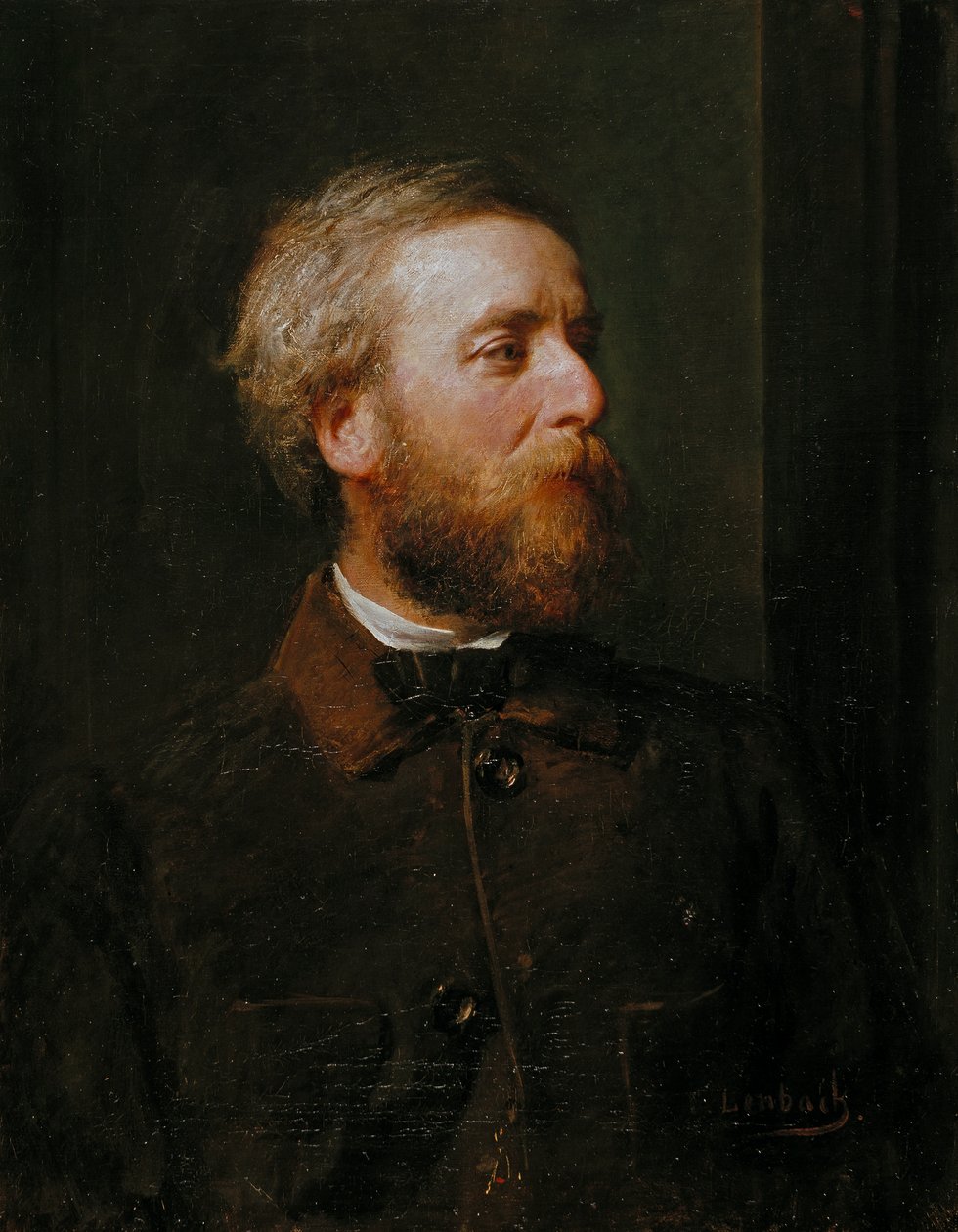 Baron Arthur Georg door Franz von Lenbach