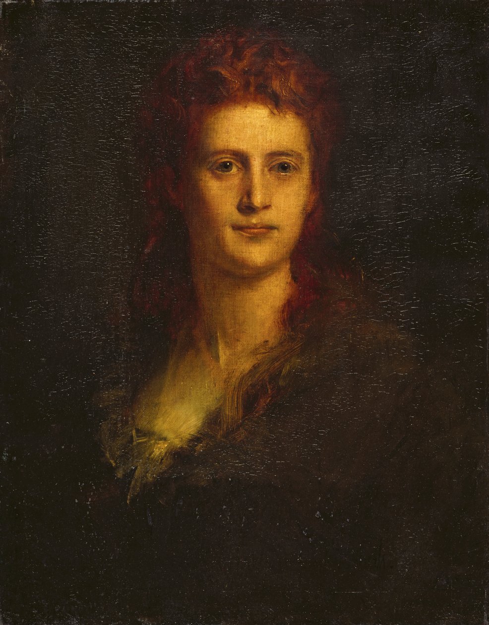 Helene door Franz von Lenbach