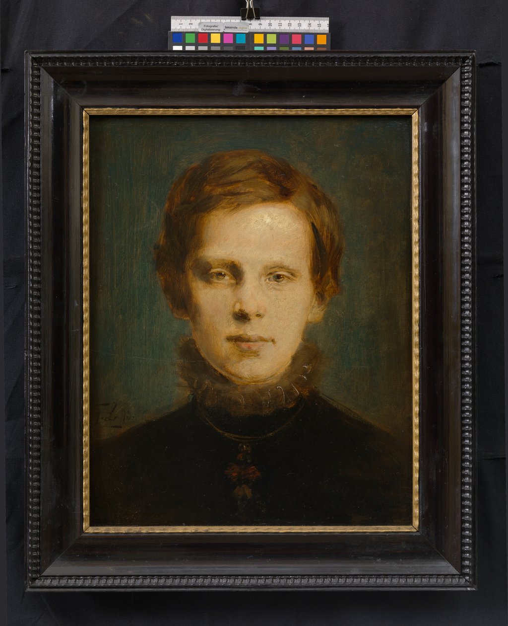 Kroonprins Rudolf van Oostenrijk-Hongarije (1858-1889) door Franz von Lenbach