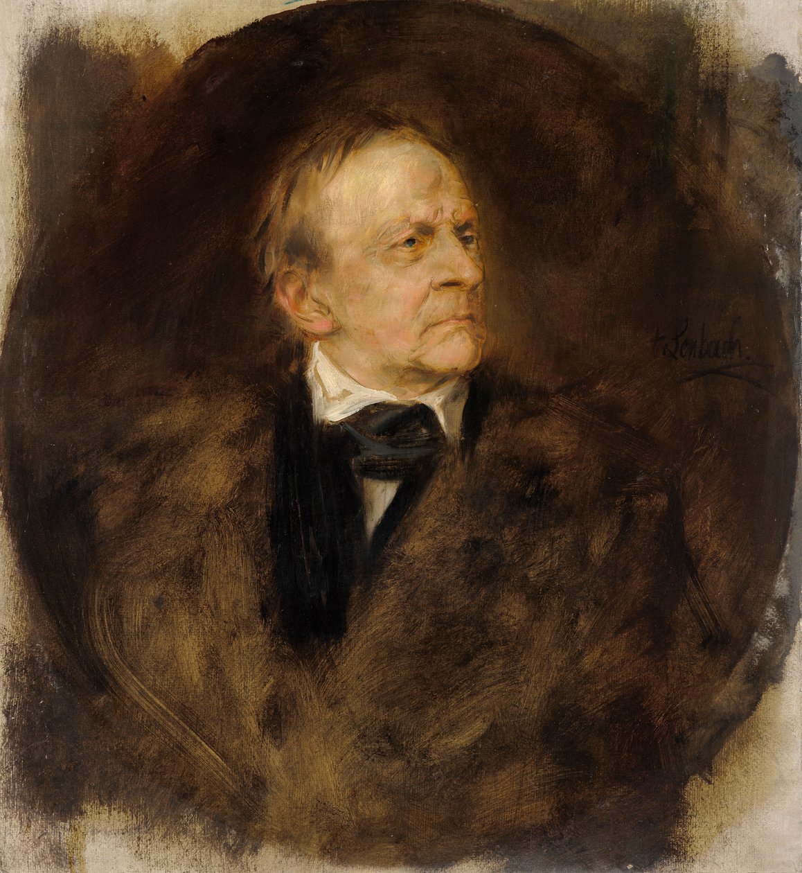 Lodewijk I, koning door Franz von Lenbach