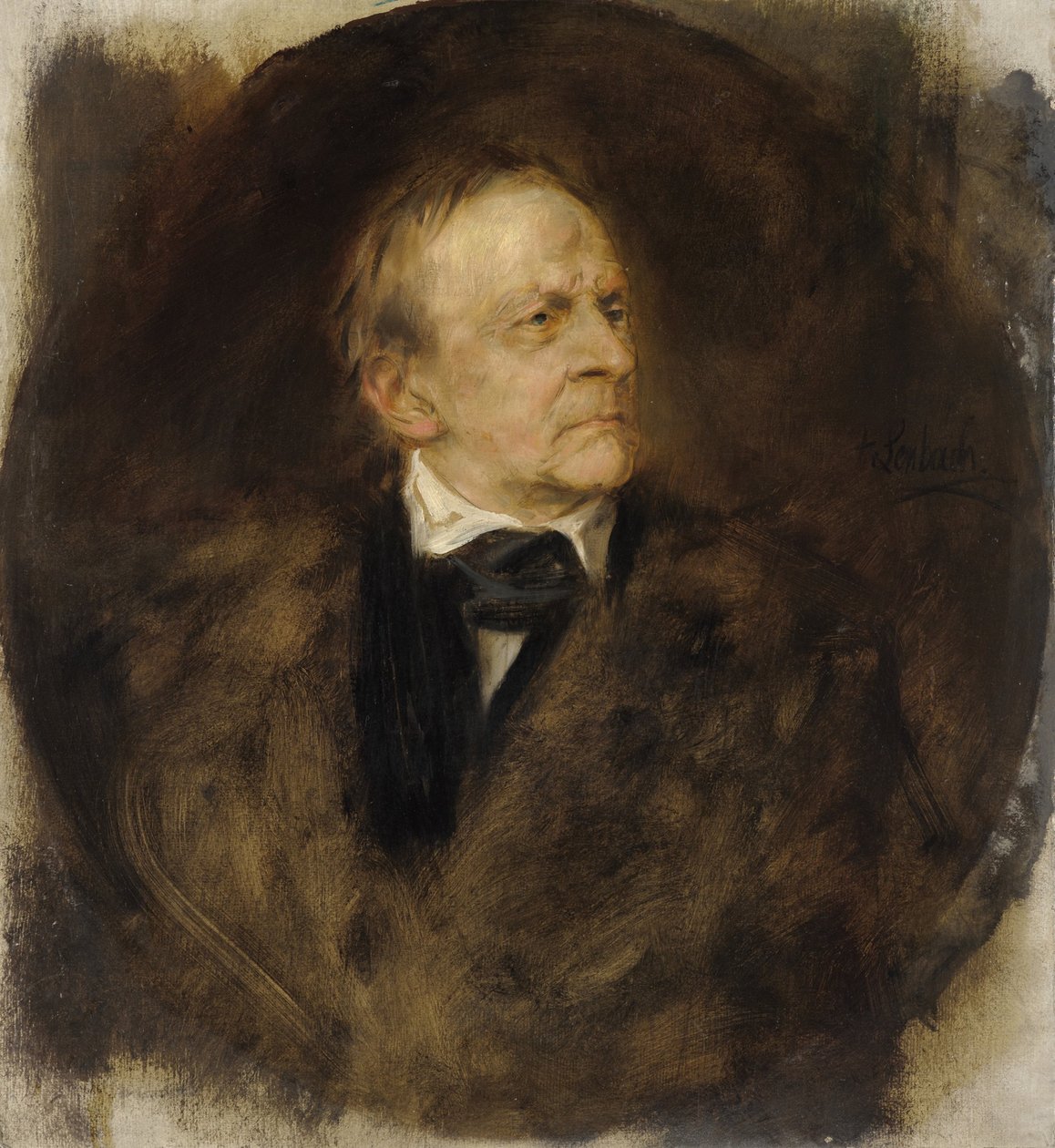 Ludwig I. Koning van Beieren door Franz von Lenbach
