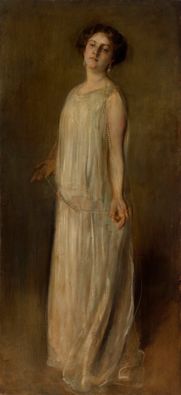 Luise, kroonprinses door Franz von Lenbach