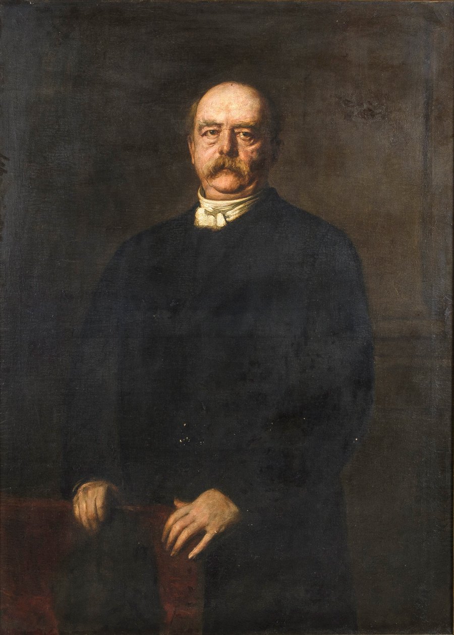 Otto vorst von Bismarck door Franz von Lenbach