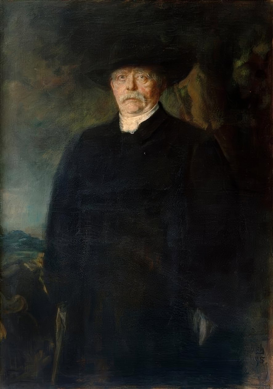 Otto von Bismarck door Franz von Lenbach