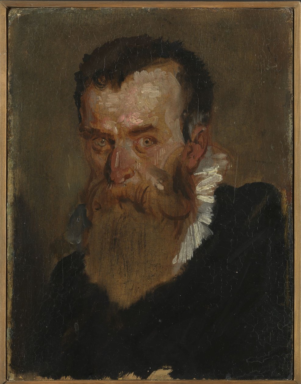 Portretstudie door Franz von Lenbach