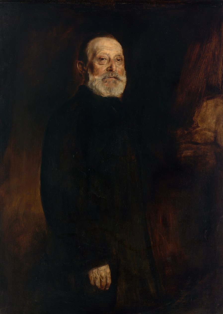 Rudolf Virchow door Franz von Lenbach