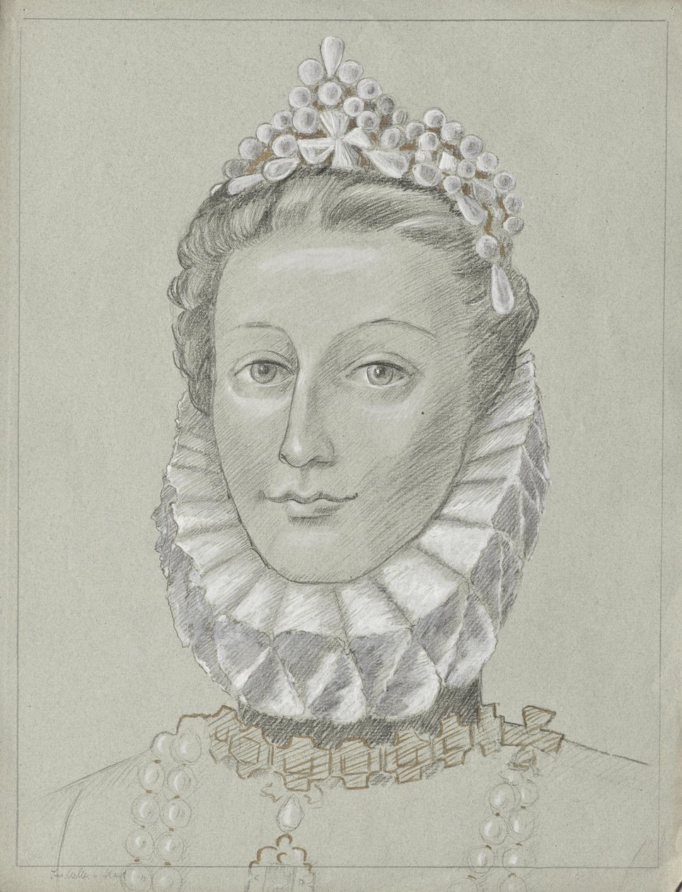 Koningin Isabella van Castilië door Franz von Matsch