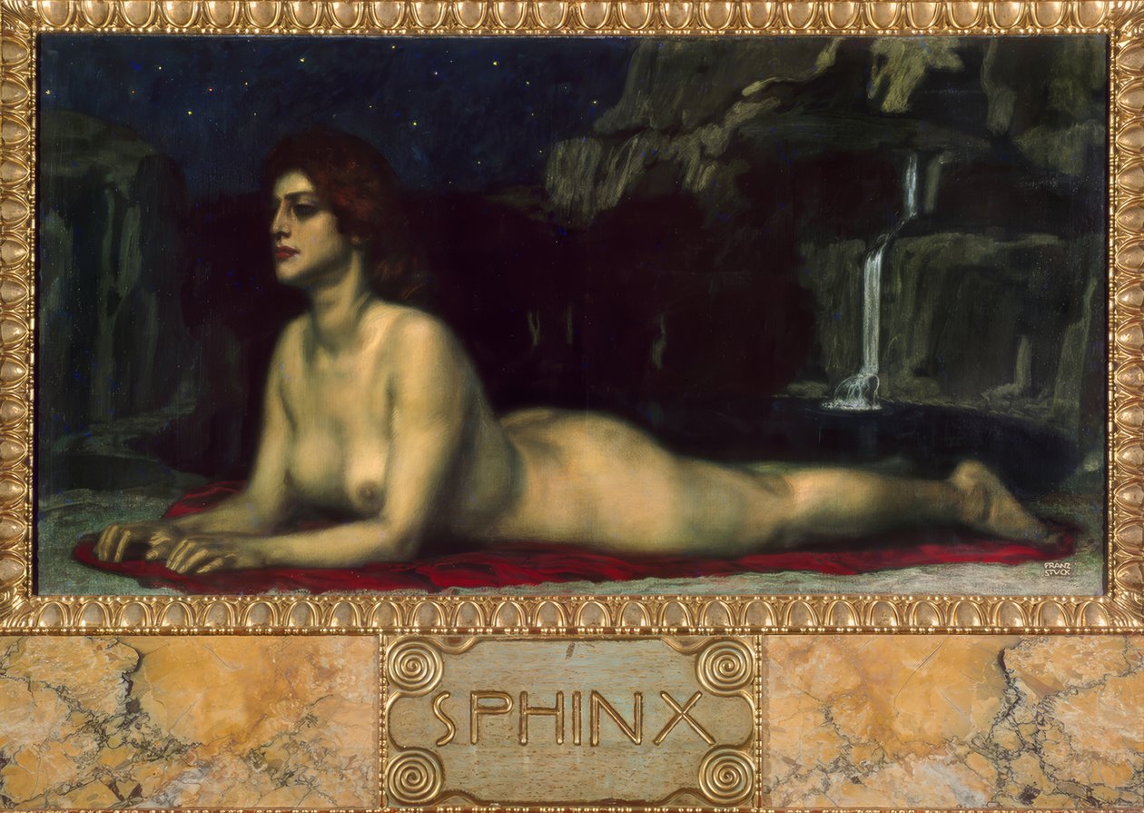 Sfinx door Franz von Stuck