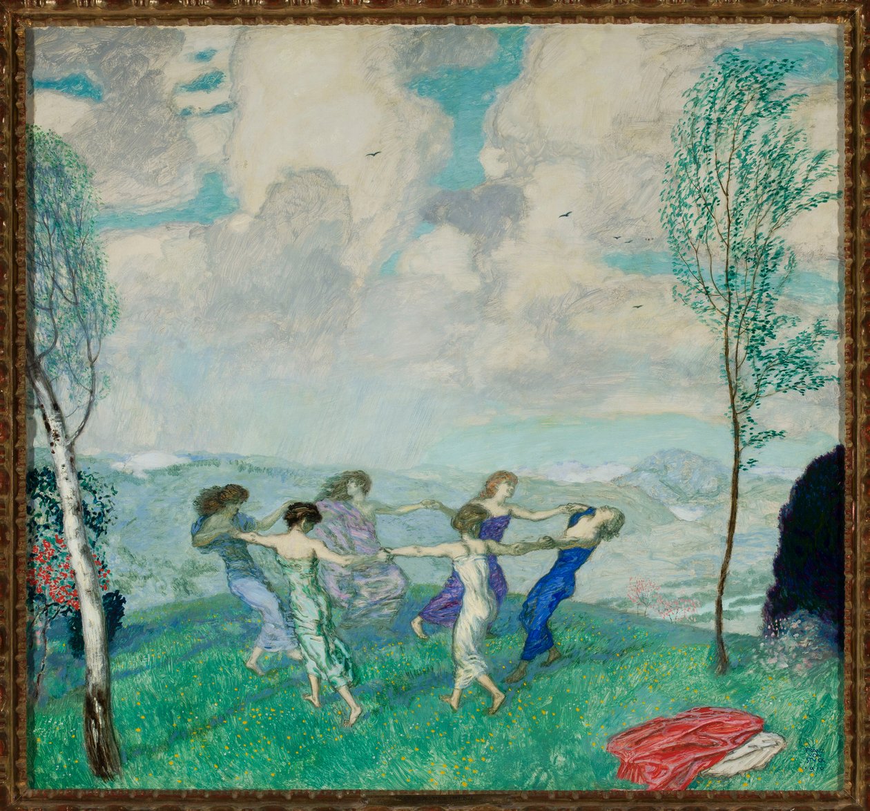 Danscirkel door Franz von Stuck