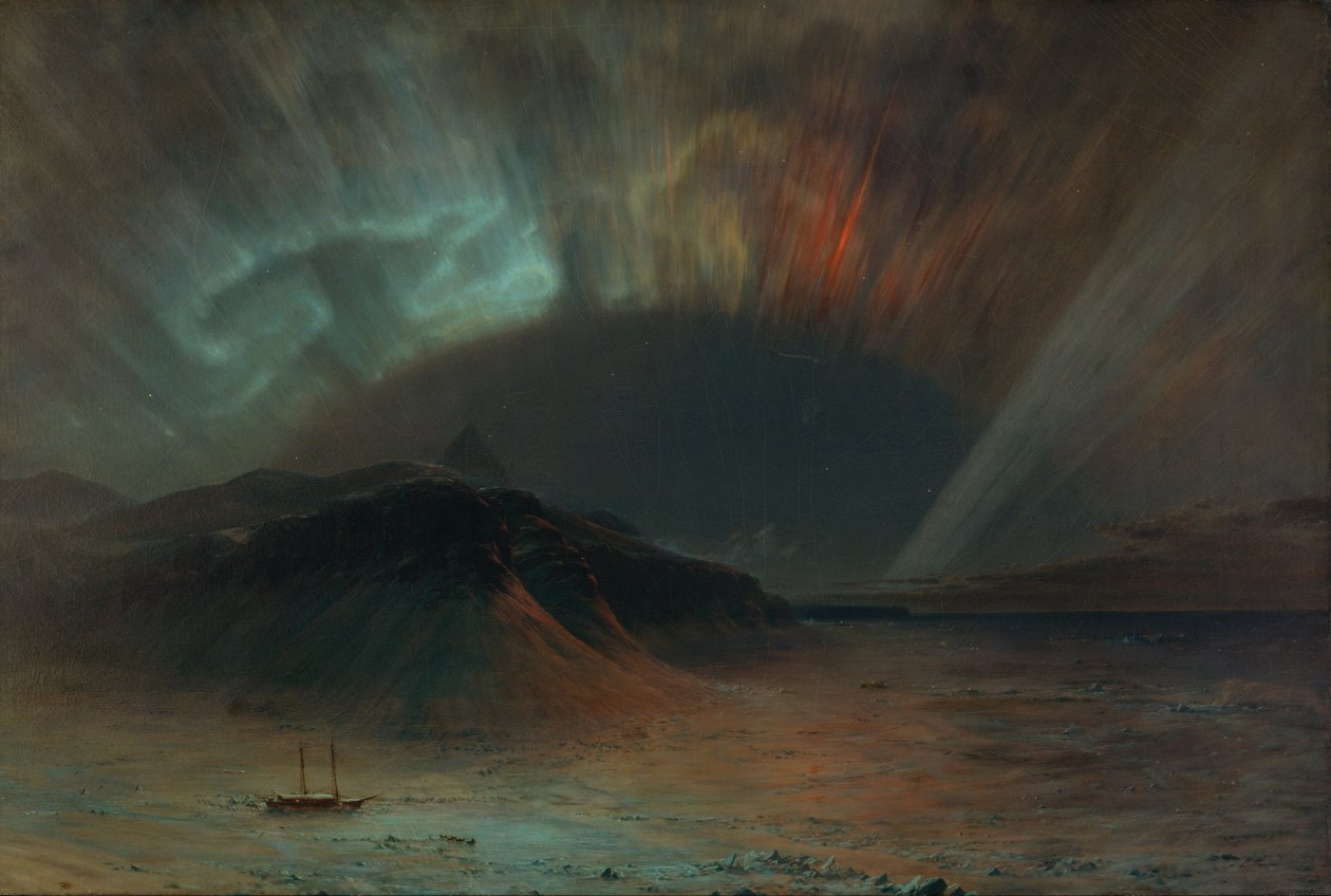 Noorderlicht door Frederic Edwin Church