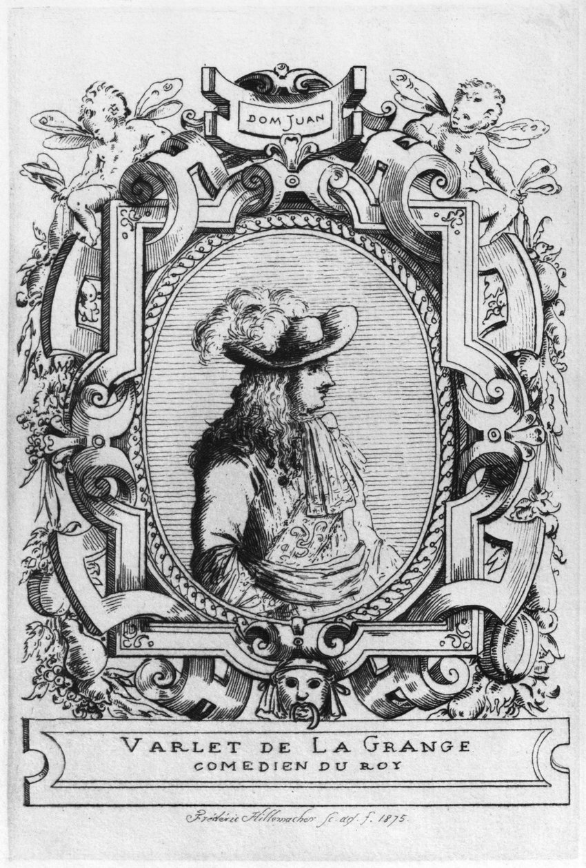 Charles Varlet, bekend als La Grange, in de rol van Dom Juan uit 