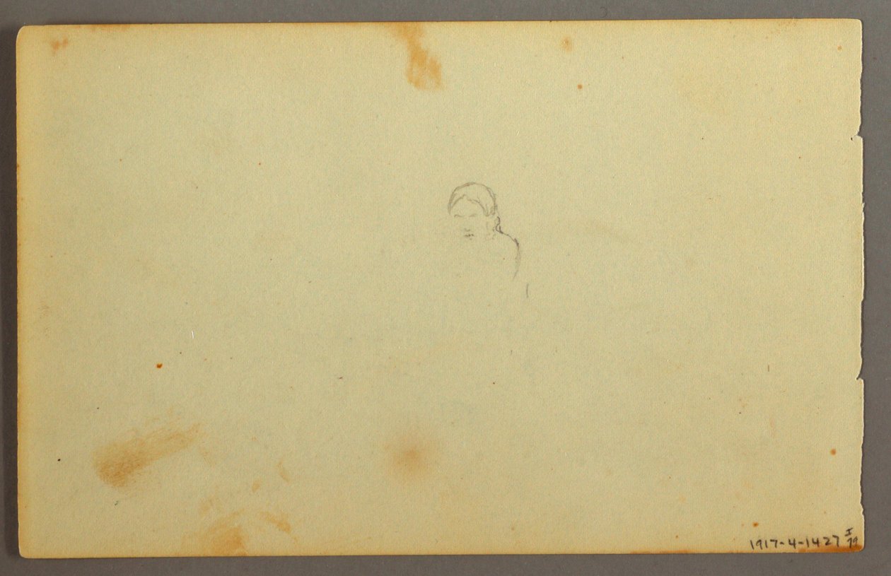 Tekening, Brede vallei met boerderijen, 1844 door Frederic Edwin Church