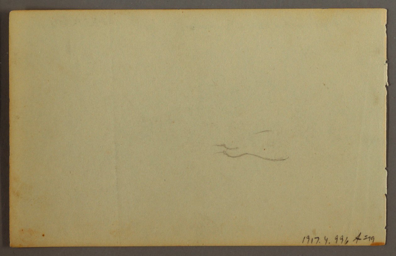 Tekening, Wolkenstudie, 1844 door Frederic Edwin Church