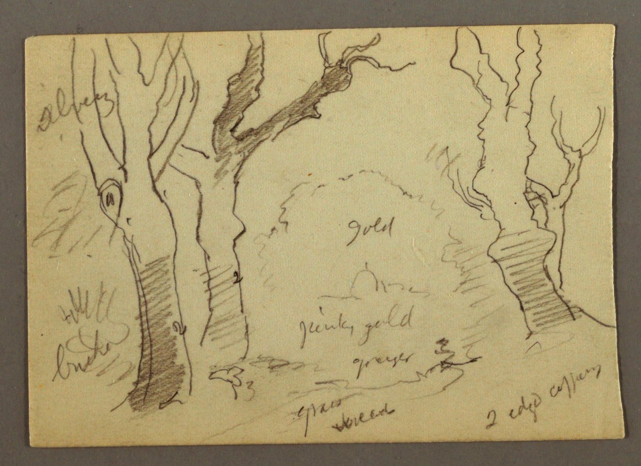 Tekening, Koepel van de Sint-Pietersbasiliek gezien vanaf de Pincio-heuvel, Rome, Italië, januari 1869 door Frederic Edwin Church