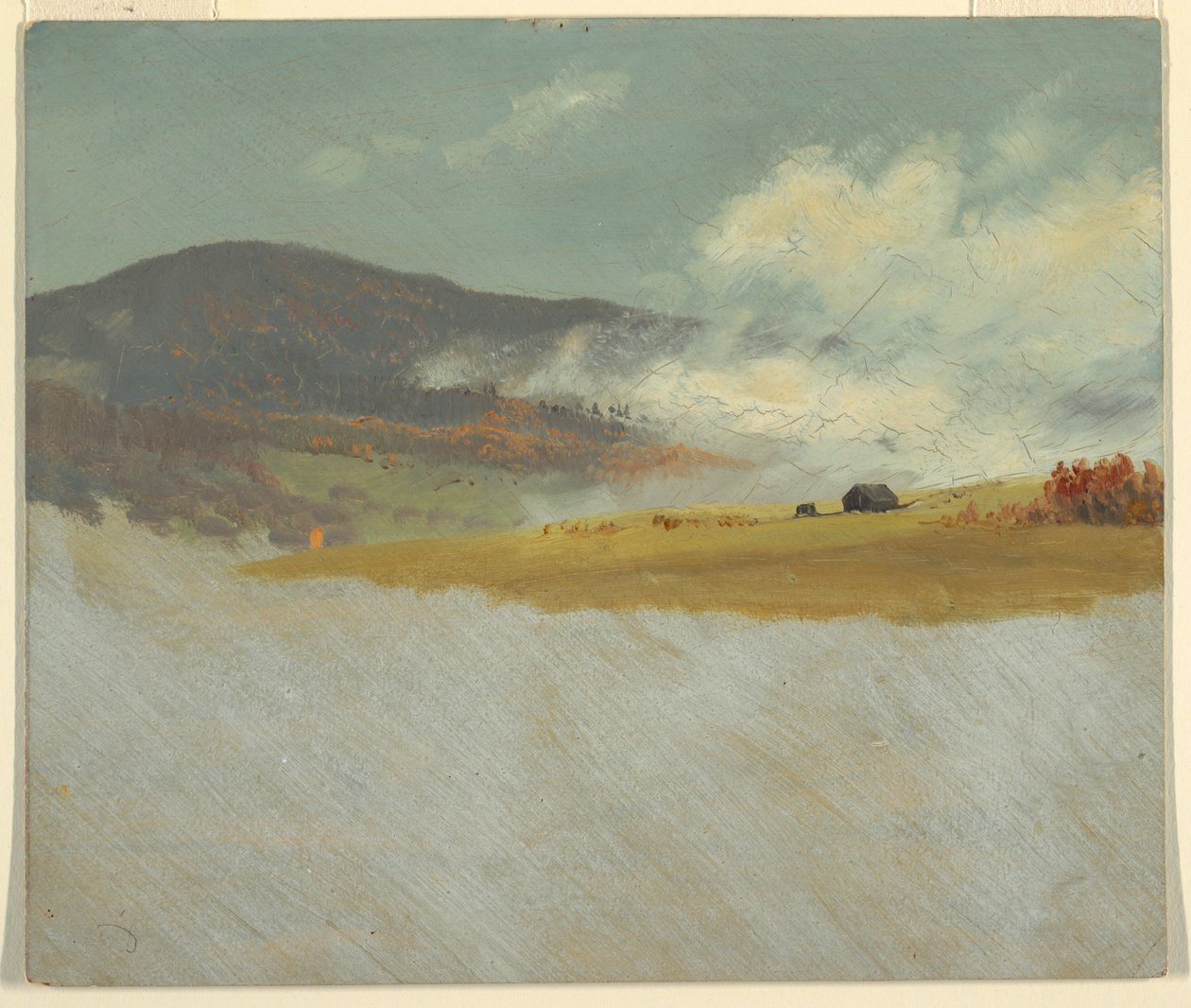 Tekening, Heuvelachtige landschappen, 1865-75 door Frederic Edwin Church