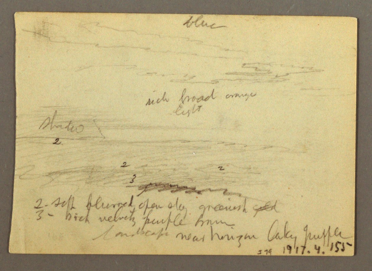 Tekening, Sint-Pietersbasiliek gezien vanuit het noorden tegen de heuvels en skyline van Rome, januari 1869 door Frederic Edwin Church