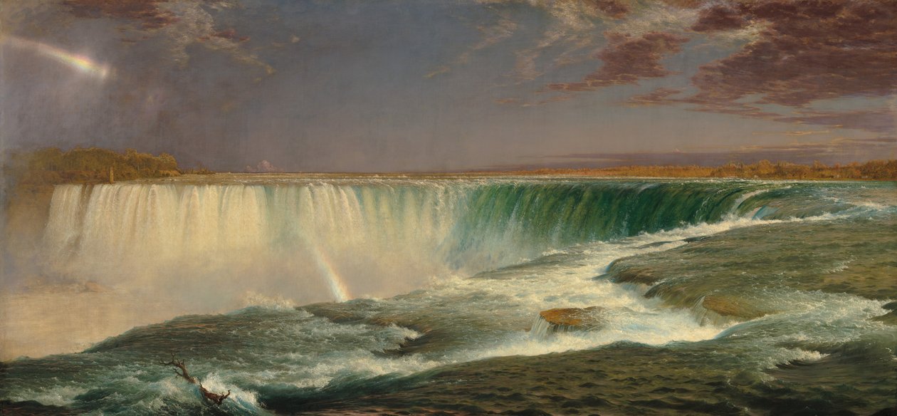 Niagara door Frederic Edwin Church