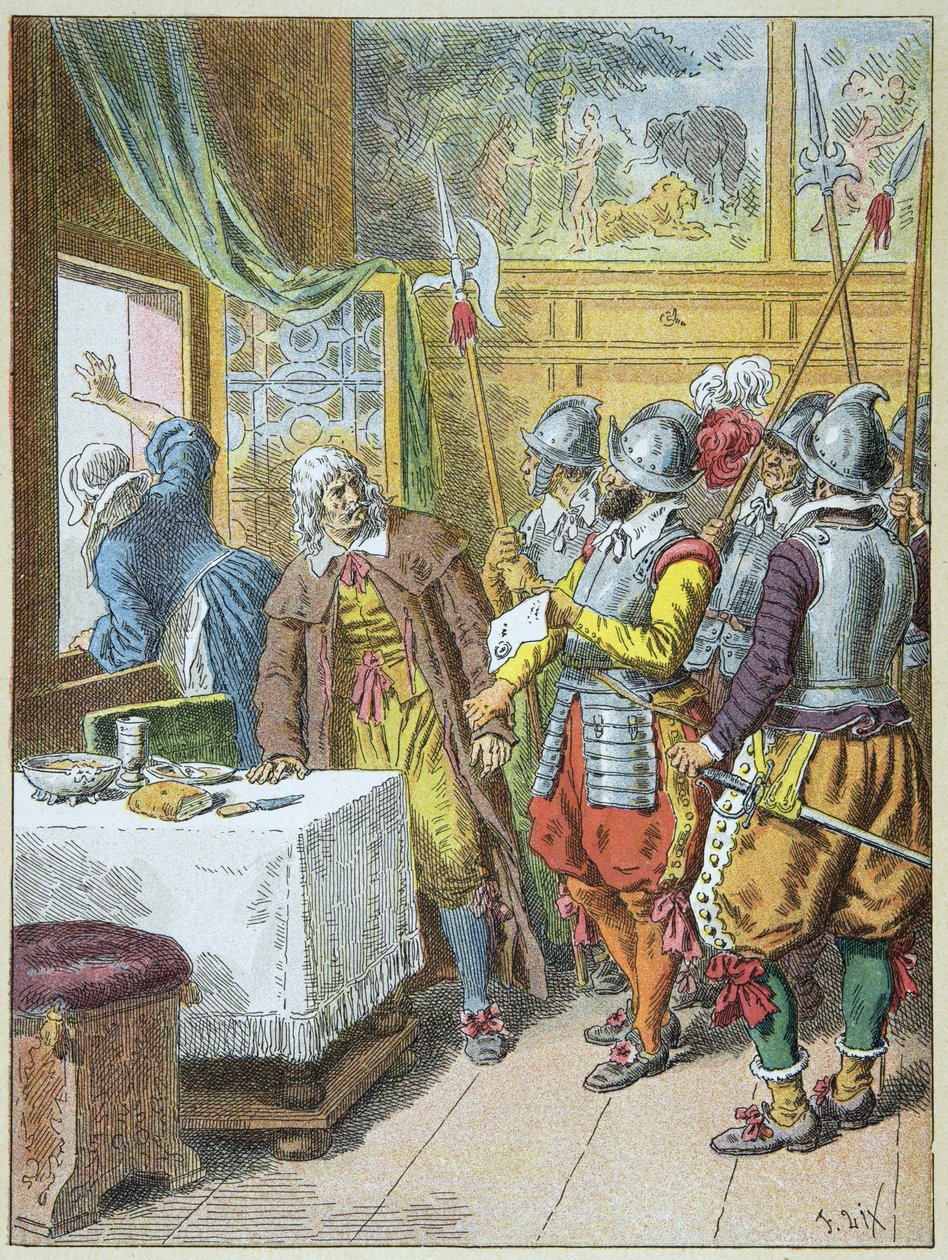 La Fronde: De dag van de barricades van 26 augustus door Frederic Theodore Lix
