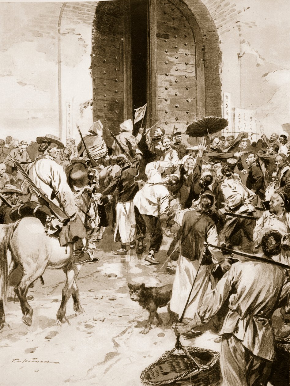 De Chinese Revolutie, 1911, illustratie uit 