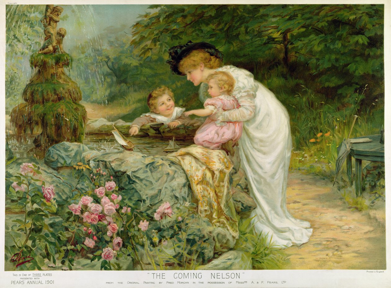 De Komende Nelson, uit de Pears Annual, 1901 door Frederick Morgan