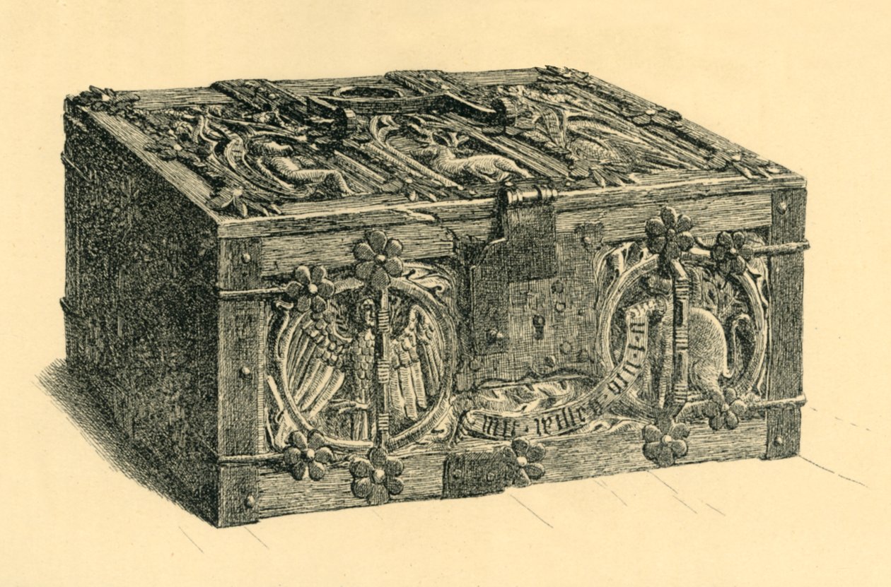 Kist, ca. 1400, 1881 door Frederick Albert Slocombe