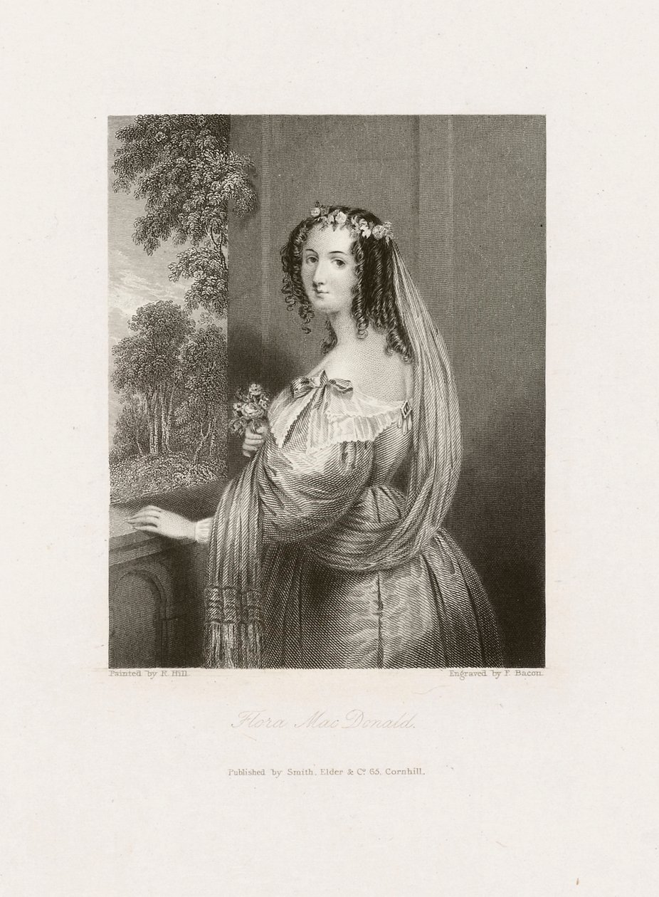 Flora MacDonald, ca. 1850 door Frederick Bacon