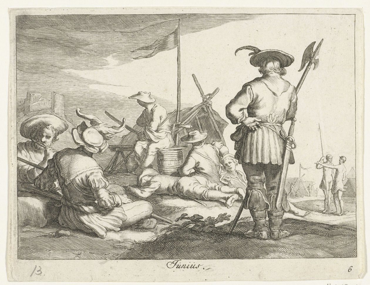 De maand juni door Frederick Bloemaert