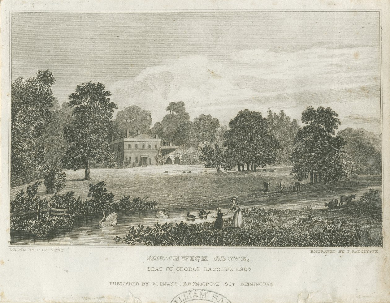 Smethwick Grove door Frederick Calvert