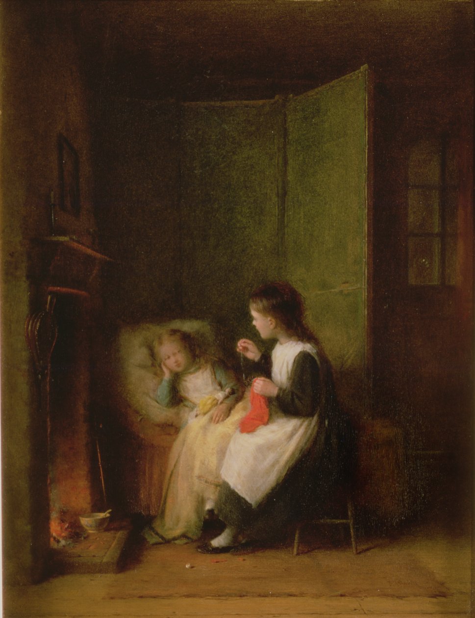 De Herstellende door Frederick Daniel Hardy