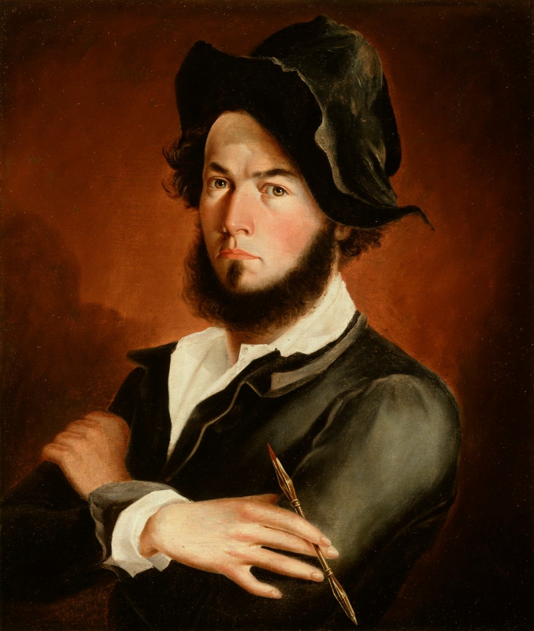 Zelfportret door Frederick E. Cohen