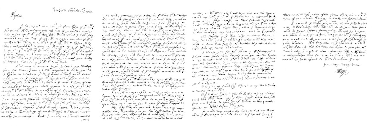 Brief van Samuel Pepys aan John Jackson, Esq, 1700 1865 door Frederick George Netherclift
