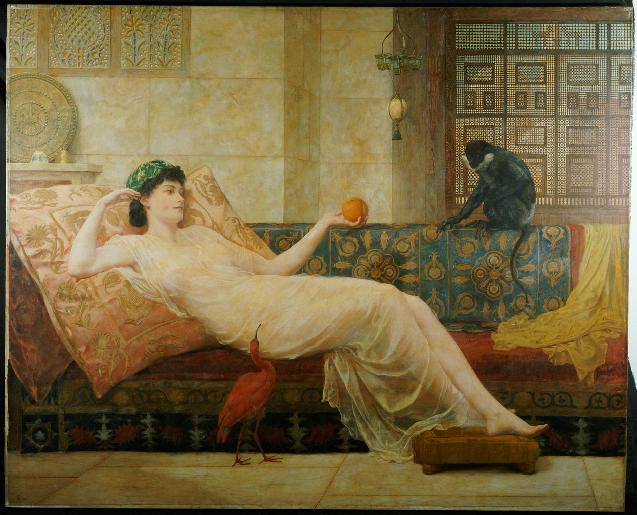 Een Droom van Paradijs, 1889 door Frederick Goodall