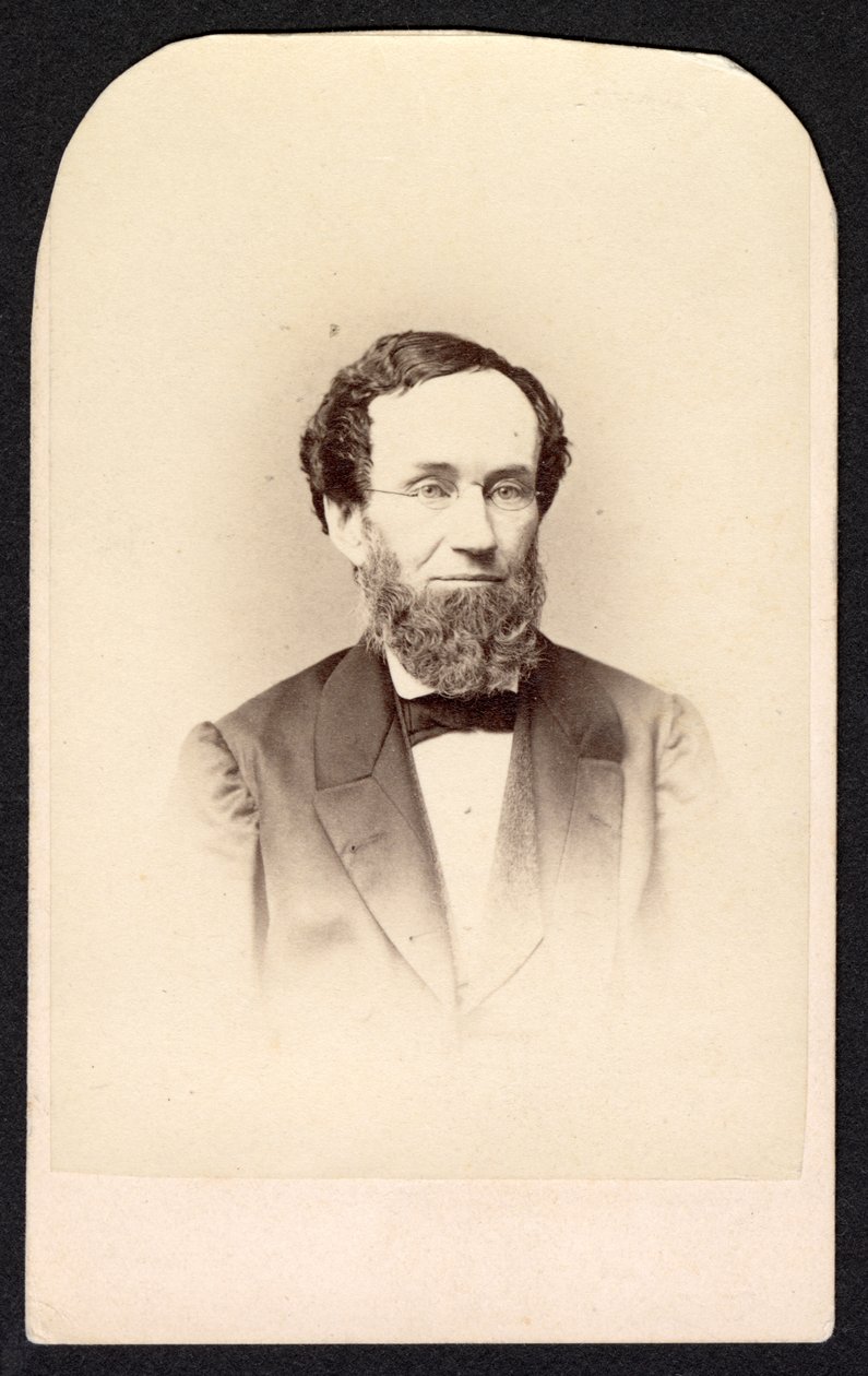 Portret van een niet-geïdentificeerde man, ca. 1860s door Frederick Gutekunst